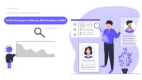 SEO checklist with checkmarks and optimization elements for web developers