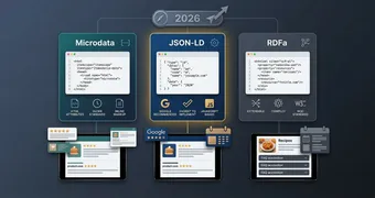 Microdata vs JSON-LD vs RDFa: Which Structured Data Format to Use in 2026