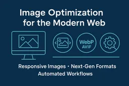 Optimized images in various formats and sizes