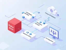 Modern Redux Toolkit architecture with RTK Query data fetching and TypeScript