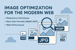 Optimized images in various formats and sizes