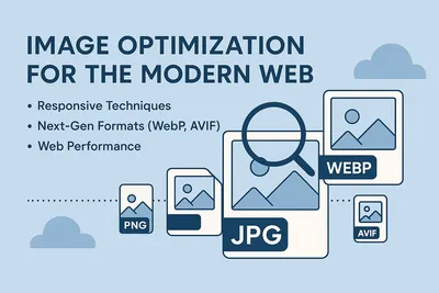 Optimized images in various formats and sizes