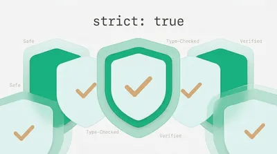TypeScript strict mode compiler configuration and type safety visualization