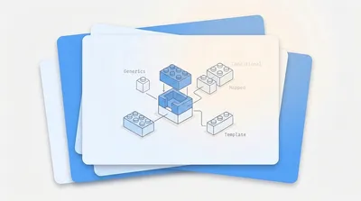 TypeScript utility types and advanced type system patterns visualization